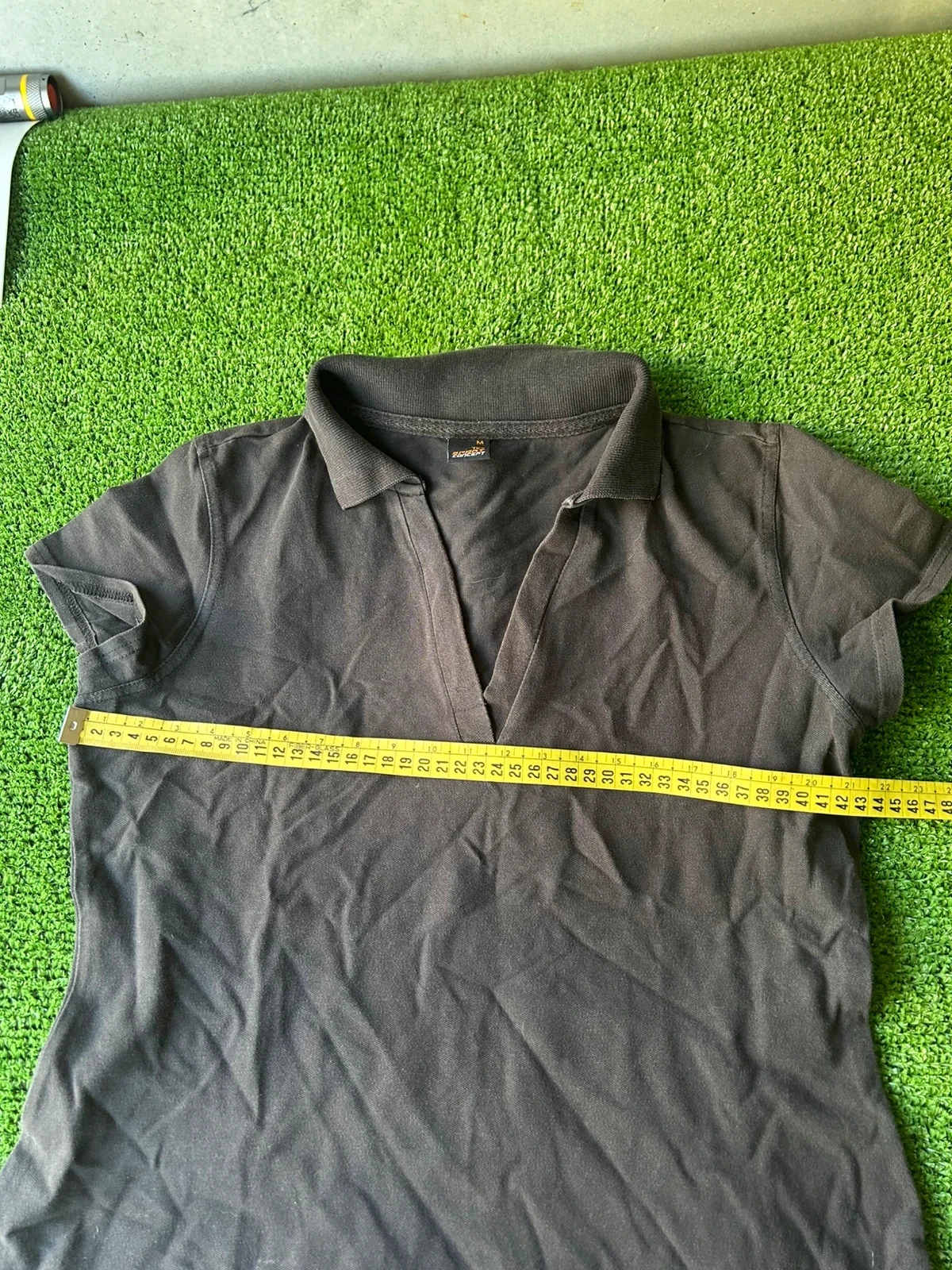 Camiseta polo preta tex sport – photo 7